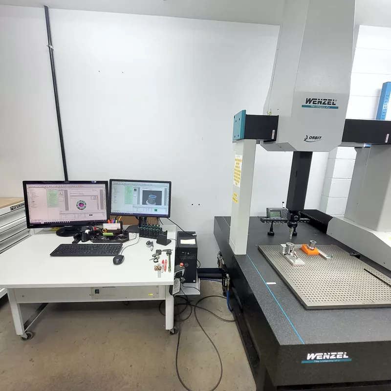 Humanetics’ Quality Control team uses PolyWorks|Inspector with a Wenzel XO55 CMM to measure parts